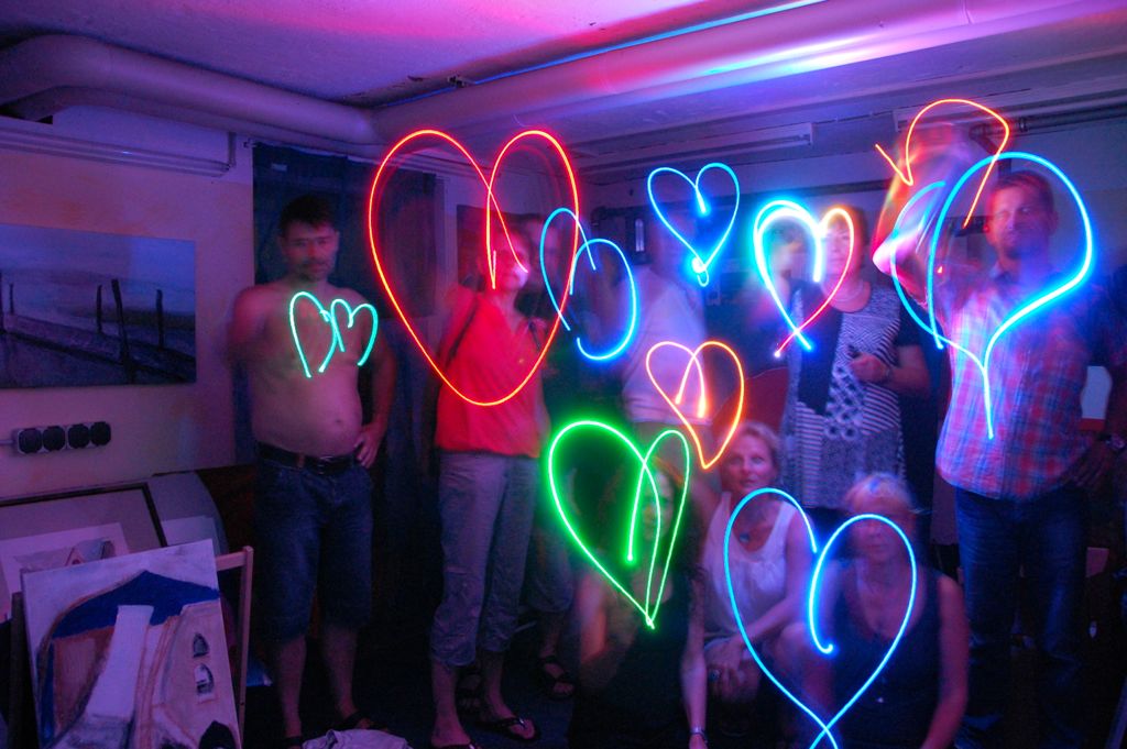 bunte Herzen