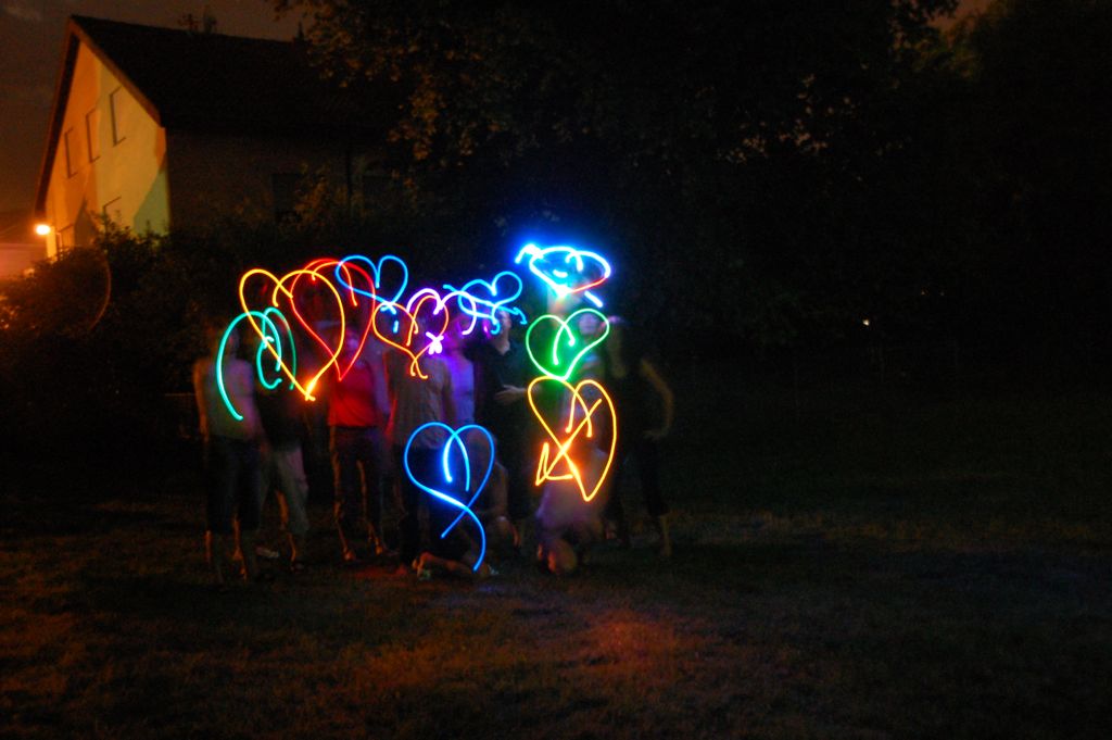 bunte Herzen