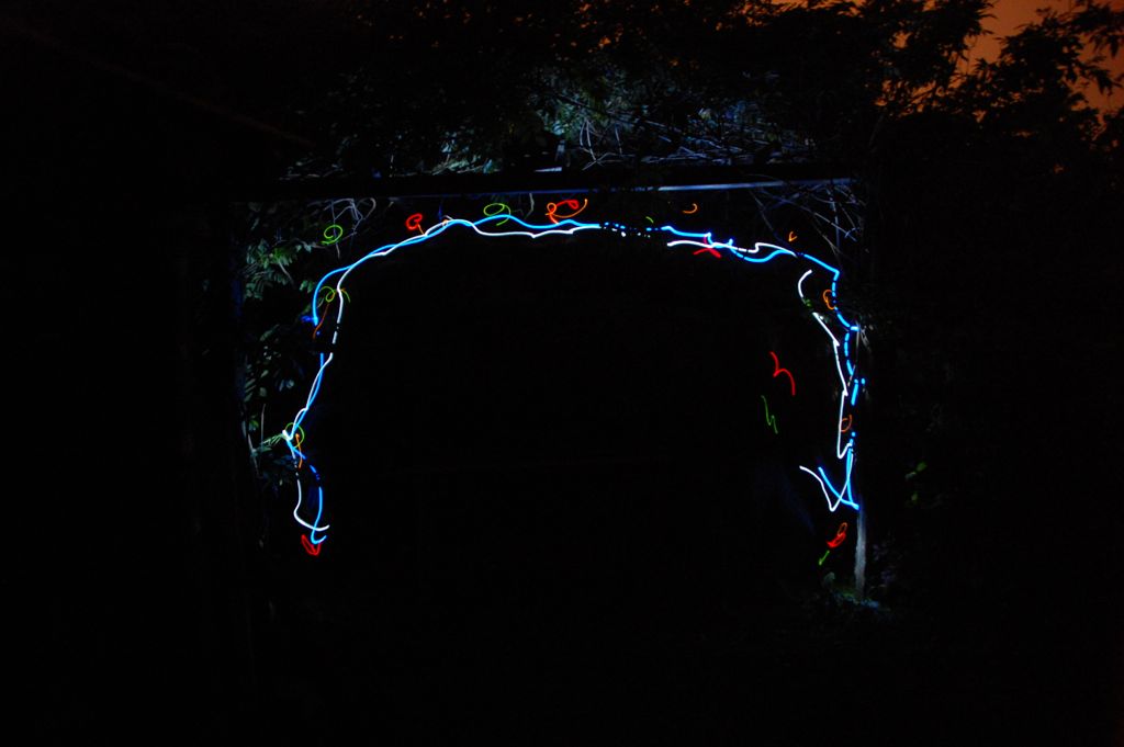 Pergola-Girlande
