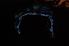 Pergola-Girlande